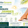 Pourquoi les jambes sont-elles plus lourdes en été ?