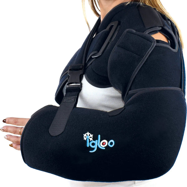 Attelle d’épaule avec coussin d’abduction et manchon Igloo®