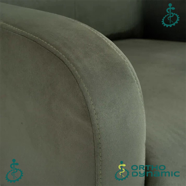 Fauteuil Releveur Premium - 4 Moteurs - Olive - Modèle Jules Taupe Tranquille Émile