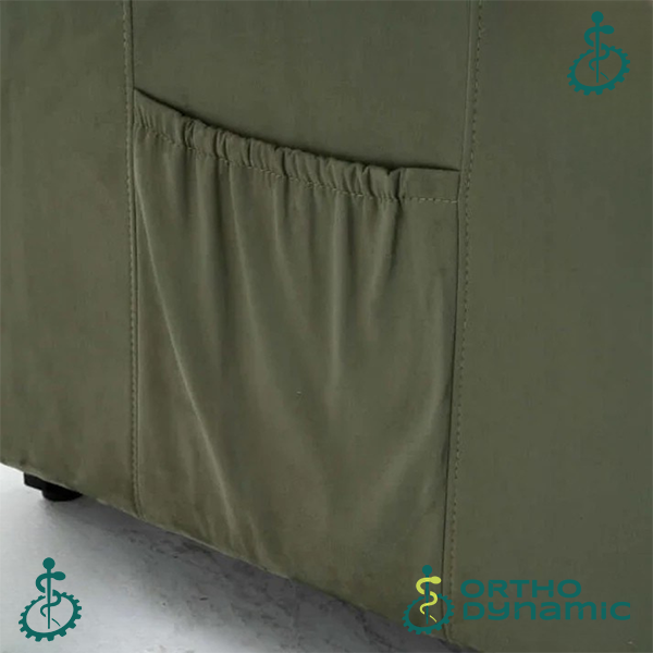 Fauteuil Releveur Premium - 4 Moteurs - Olive - Modèle Jules Taupe Tranquille Émile