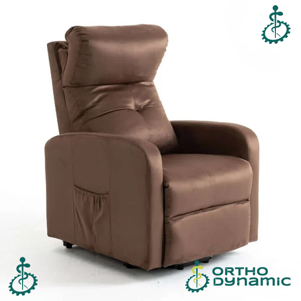 Fauteuil Releveur Premium - 4 Moteurs - Chocolat - Modèle Jules - Tranquille Émile