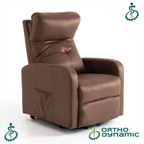 Fauteuil Releveur Premium - 4 Moteurs - Chocolat - Modèle Jules - Tranquille Émile