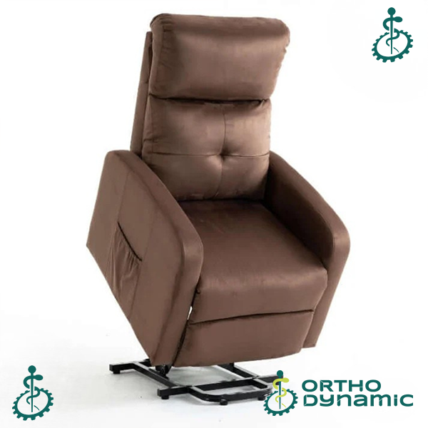 Fauteuil Releveur Premium - 4 Moteurs - Chocolat - Modèle Jules - Tranquille Émile