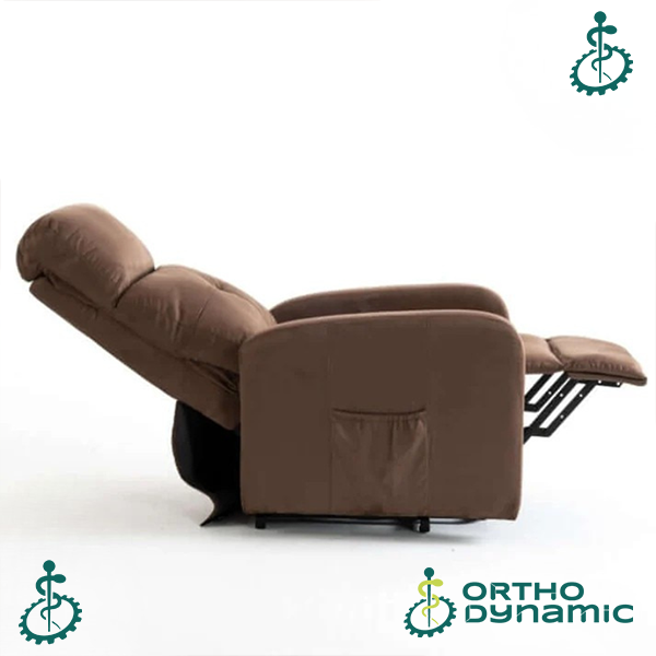 Fauteuil Releveur Premium - 4 Moteurs - Chocolat - Modèle Jules - Tranquille Émile