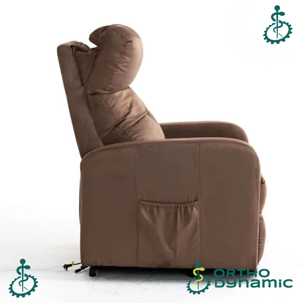 Fauteuil Releveur Premium - 4 Moteurs - Chocolat - Modèle Jules - Tranquille Émile