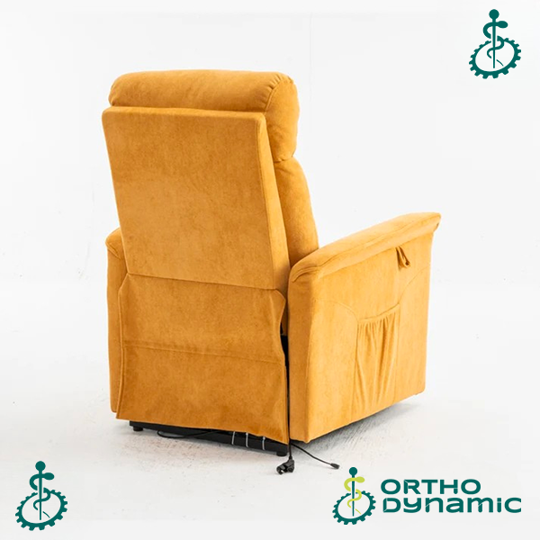 Fauteuil Releveur Premium - 1 Moteur - Jaune - Modèle Anatole - Tranquille Émile