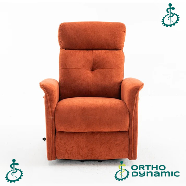 Fauteuil Releveur Premium - 1 Moteur - Rouge - Modèle Anatole - Tranquille Émile