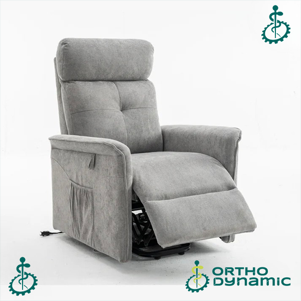 Fauteuil Releveur Premium - 2 Moteurs - Gris Foncé - Modèle Fernand - Tranquille Émile