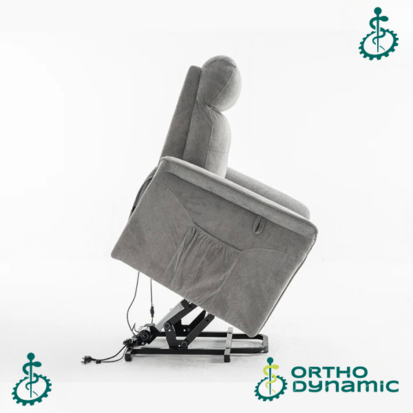 Fauteuil Releveur Premium - 2 Moteurs - Gris Foncé - Modèle Fernand - Tranquille Émile