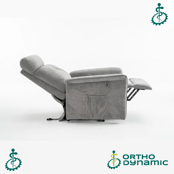Fauteuil Releveur Premium - 2 Moteurs - Gris Foncé - Modèle Fernand - Tranquille Émile