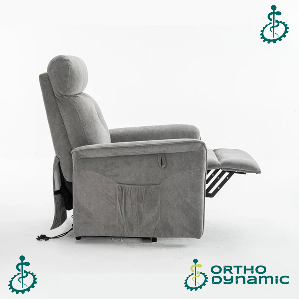 Fauteuil Releveur Premium - 2 Moteurs - Gris Foncé - Modèle Fernand - Tranquille Émile