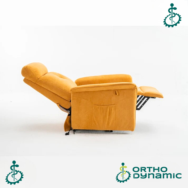 Fauteuil Releveur Premium - 2 Moteurs - Jaune - Modèle Fernand - Tranquille Émile