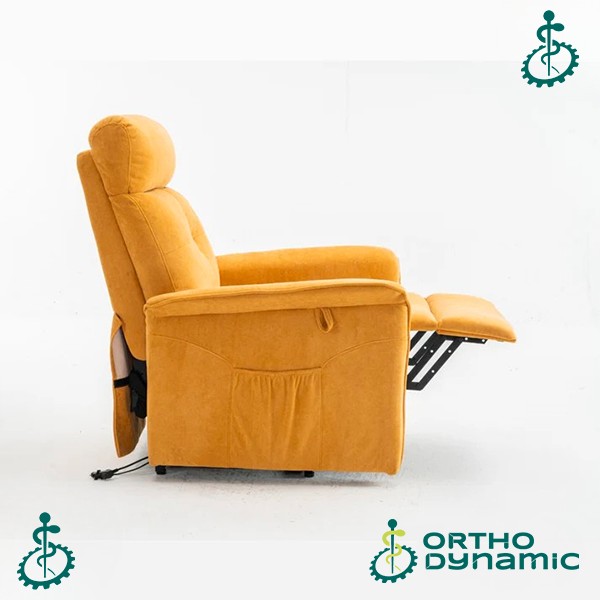 Fauteuil Releveur Premium - 2 Moteurs - Jaune - Modèle Fernand - Tranquille Émile
