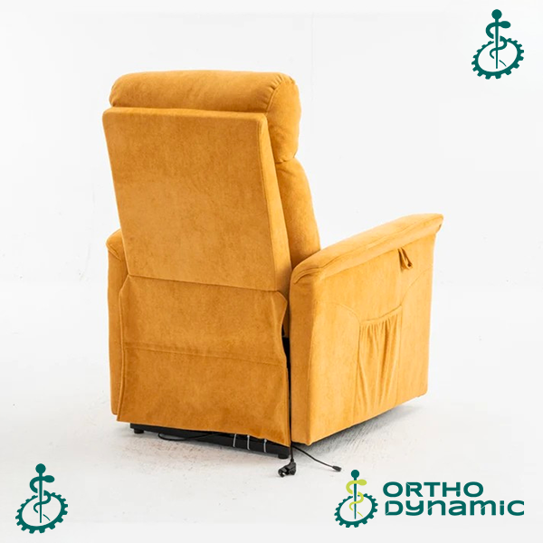 Fauteuil Releveur Premium - 2 Moteurs - Jaune - Modèle Fernand - Tranquille Émile