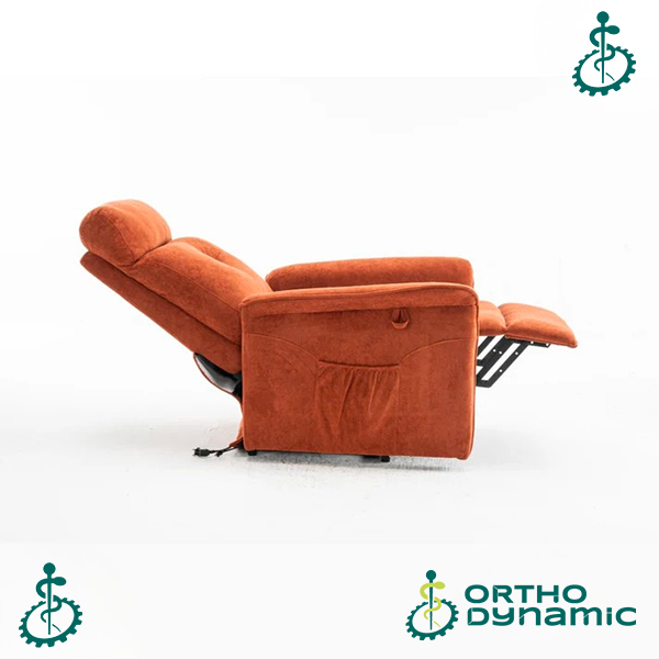 Fauteuil Releveur Premium - 2 Moteurs - Rouge - Modèle Fernand - Tranquille Émile