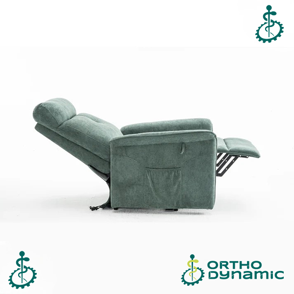 Fauteuil Releveur Premium - 2 Moteurs - Vert - Modèle Fernand - Tranquille Émile