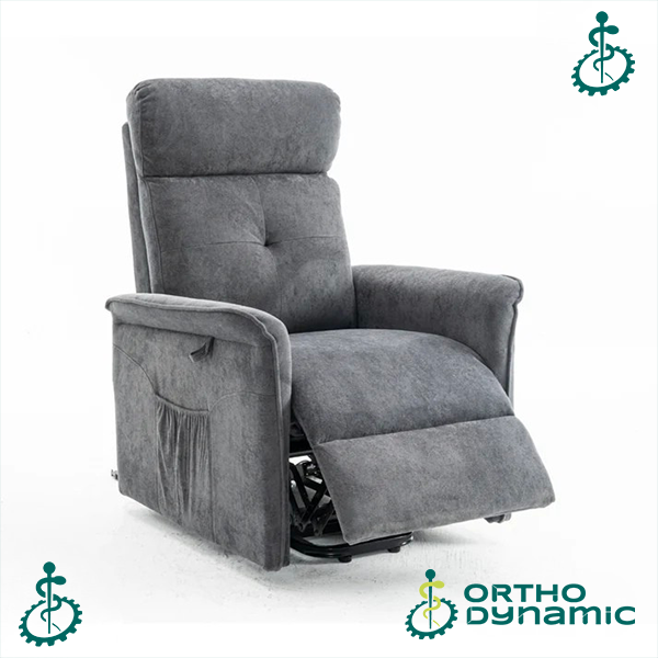 Fauteuil Releveur Premium - 2 Moteurs - Anthracite - Modèle Fernand - Tranquille Émile