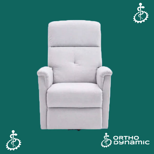 Fauteuil Releveur Éco - 1 Moteur - Gris Clair - Modèle Gaston - Tranquille Émile