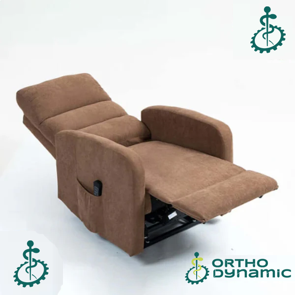 Fauteuil Releveur Premium - 3 Moteurs - Gris Clair - Modèle Arthur - Tranquille Émile