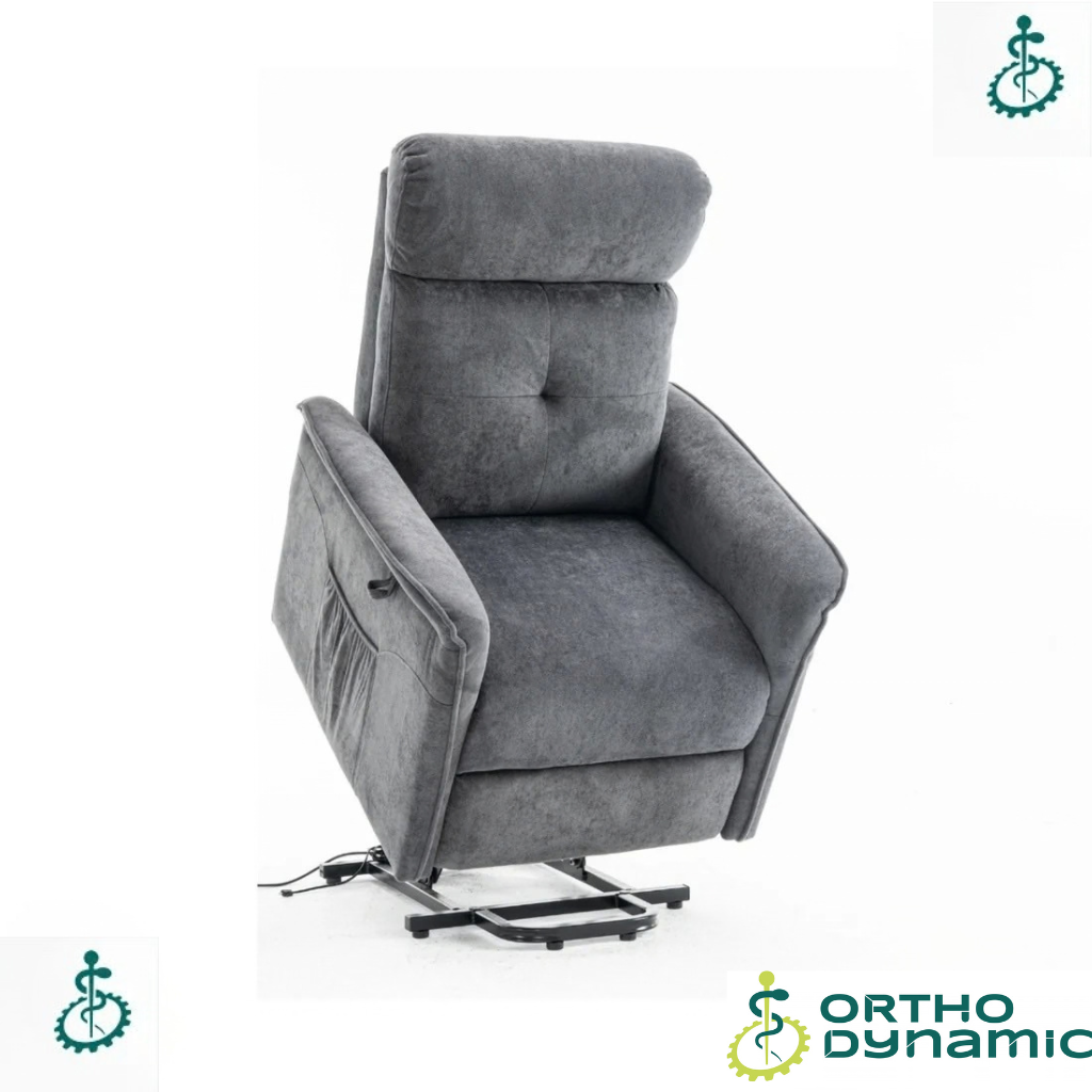 Fauteuil Releveur Premium 1 Moteur Modèle Anatole Anthracite