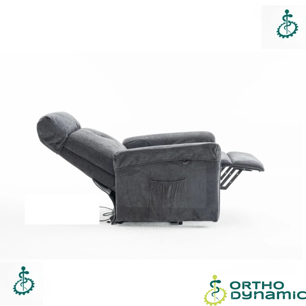 Fauteuil Releveur Premium 1 Moteur Modèle Anatole Anthracite