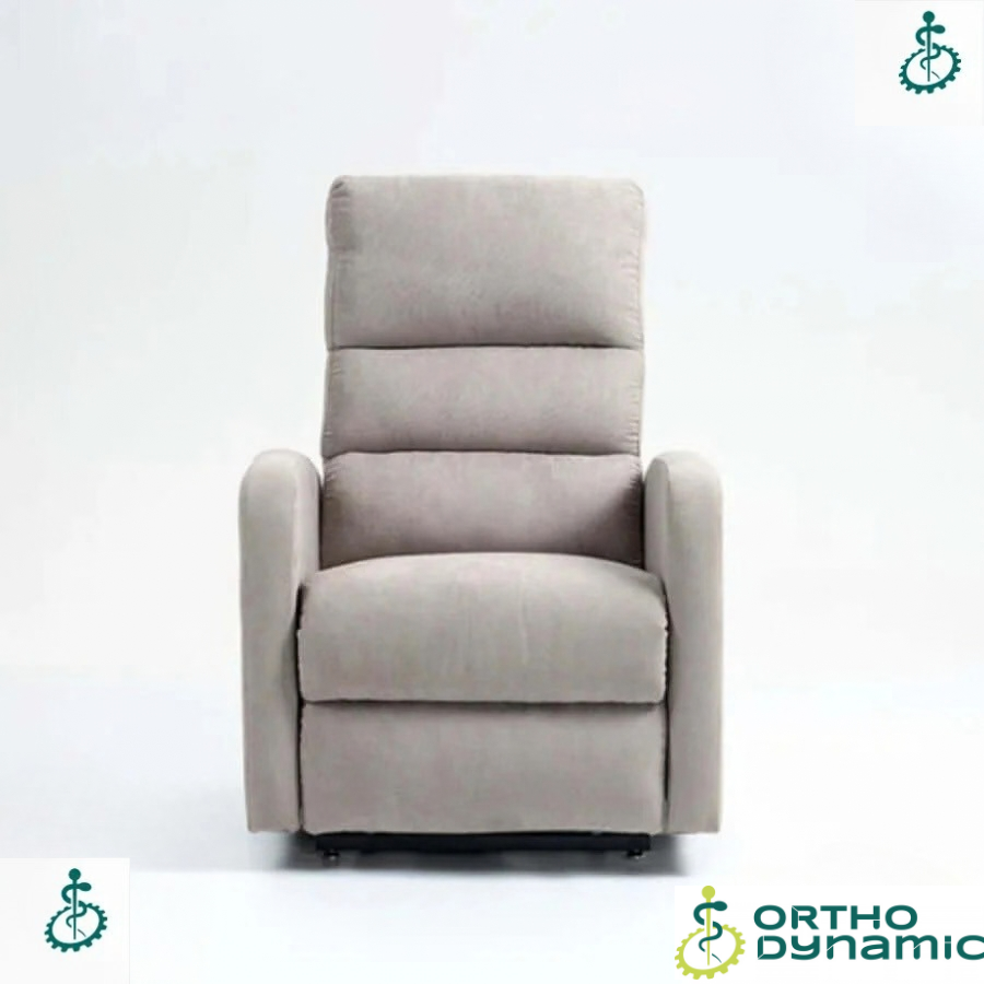 Fauteuil Releveur Premium  2 Moteurs  Gris Clair  Modèle Denis  Tranquille Émile