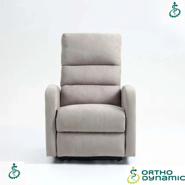Fauteuil Releveur Premium  2 Moteurs  Gris Clair  Modèle Denis  Tranquille Émile